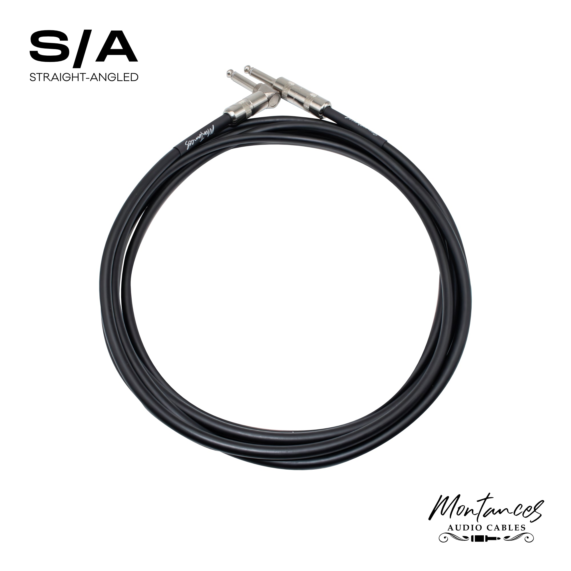 Montances Tour Series Guitar Instrument Cable | Low Capacitance | Switchcraft® Plugs