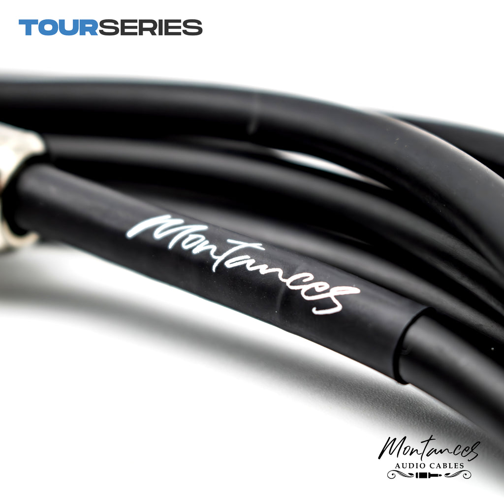 Montances Tour Series Guitar Instrument Cable | Low Capacitance | Switchcraft® Plugs