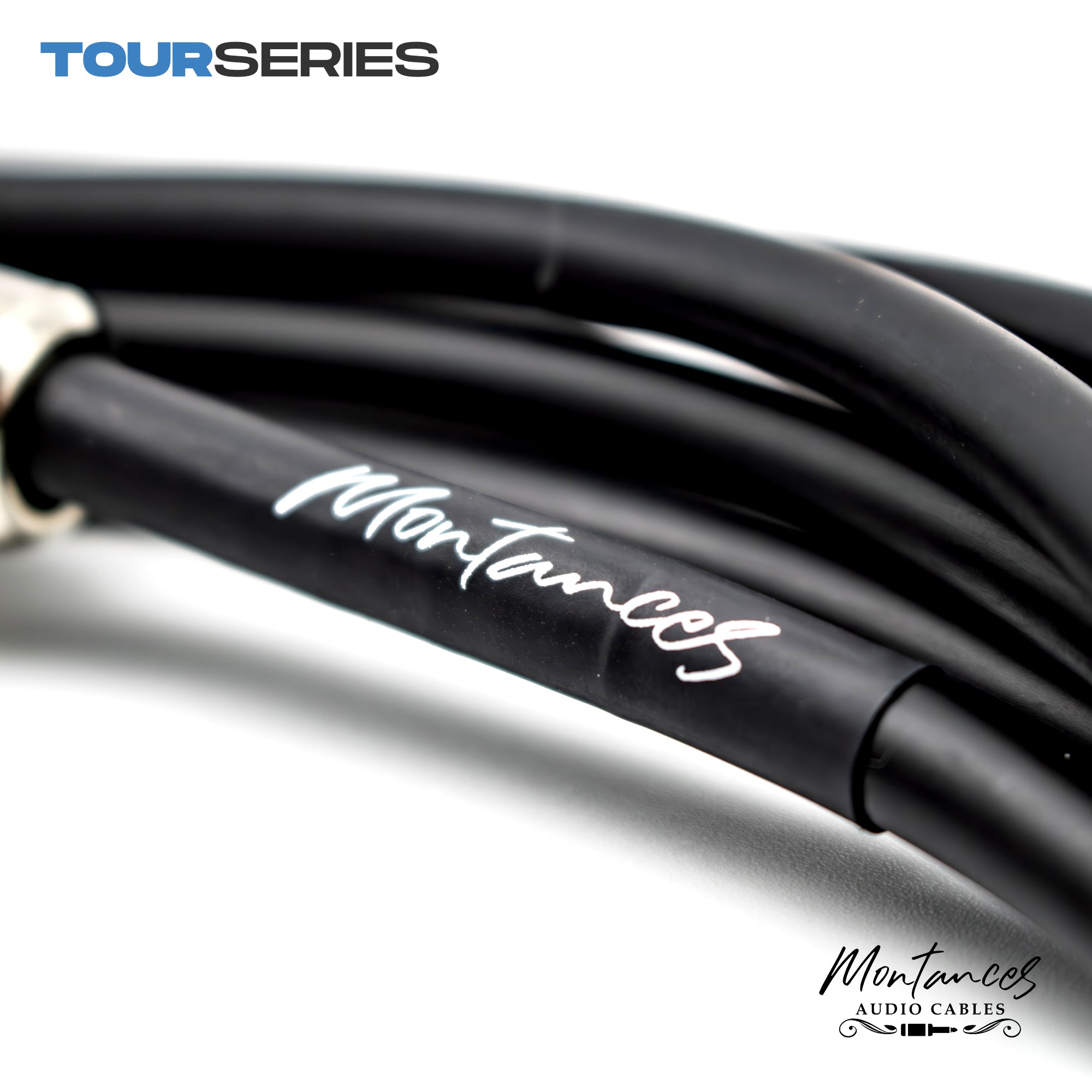 Montances Tour Series Guitar Instrument Cable | Low Capacitance | Switchcraft® Plugs