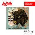 La Bella OSF-4 Olinto Flats | 4-String Bass String Set | 47-107 Standard | Articulate Flatwound