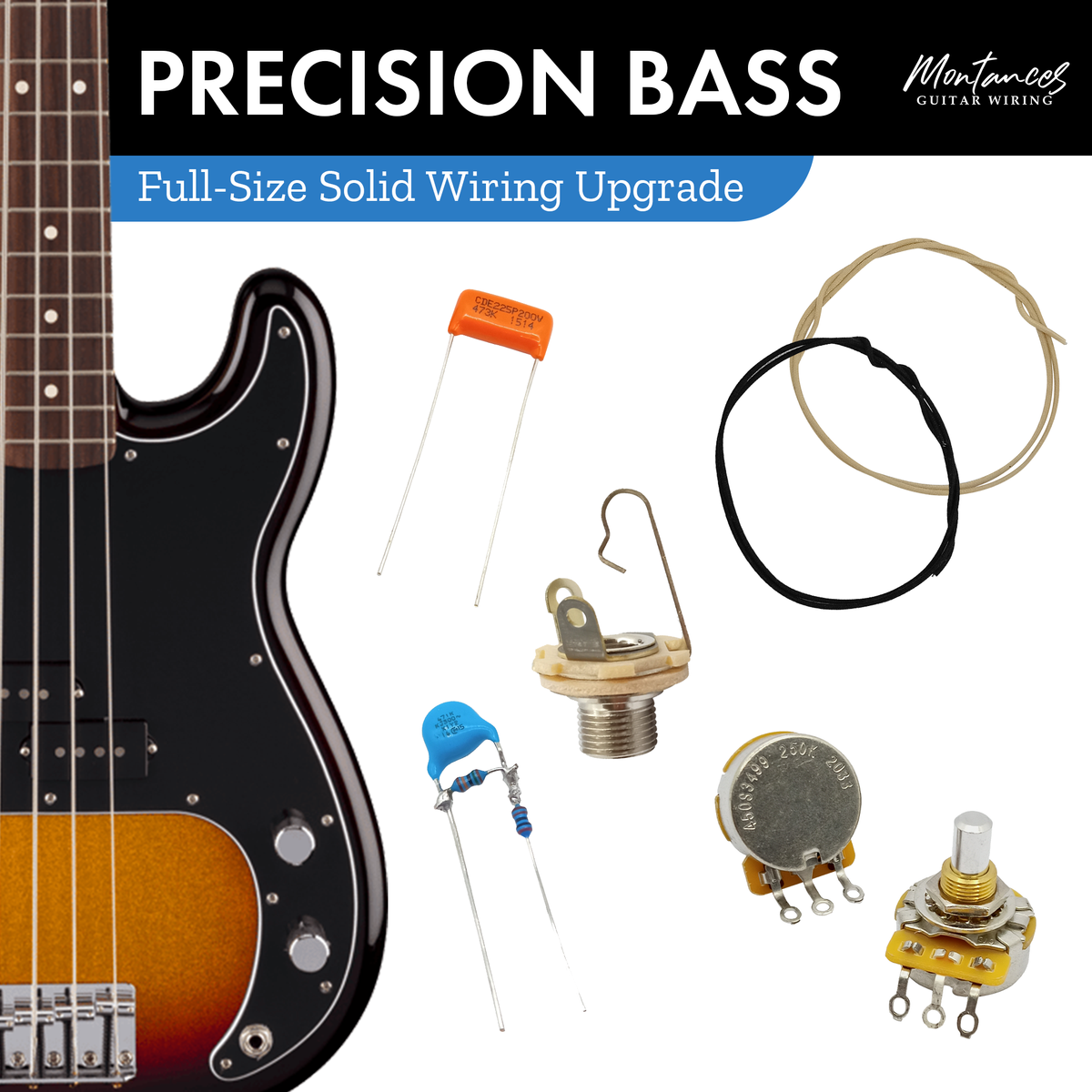 Precision Bass Wiring Kit