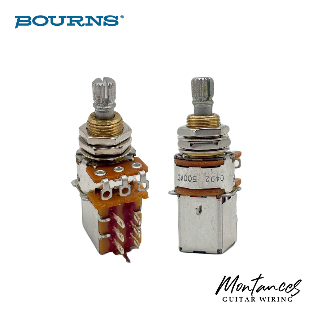 Bourns Push Push Potentiometer ⅜” Shaft US specs