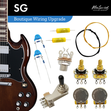 SG style Guitar Wiring Kit Boutique Set