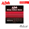 La Bella 760FS-B-M Deep Talkin' Bass | Stainless Flat Wound | 45-128 | 5-String Medium Scale Strings
