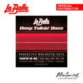La Bella 760FS-B-XL Deep Talkin' Bass | Stainless Flat Wound | 45-128 | 5-String Extra Long Scale Strings