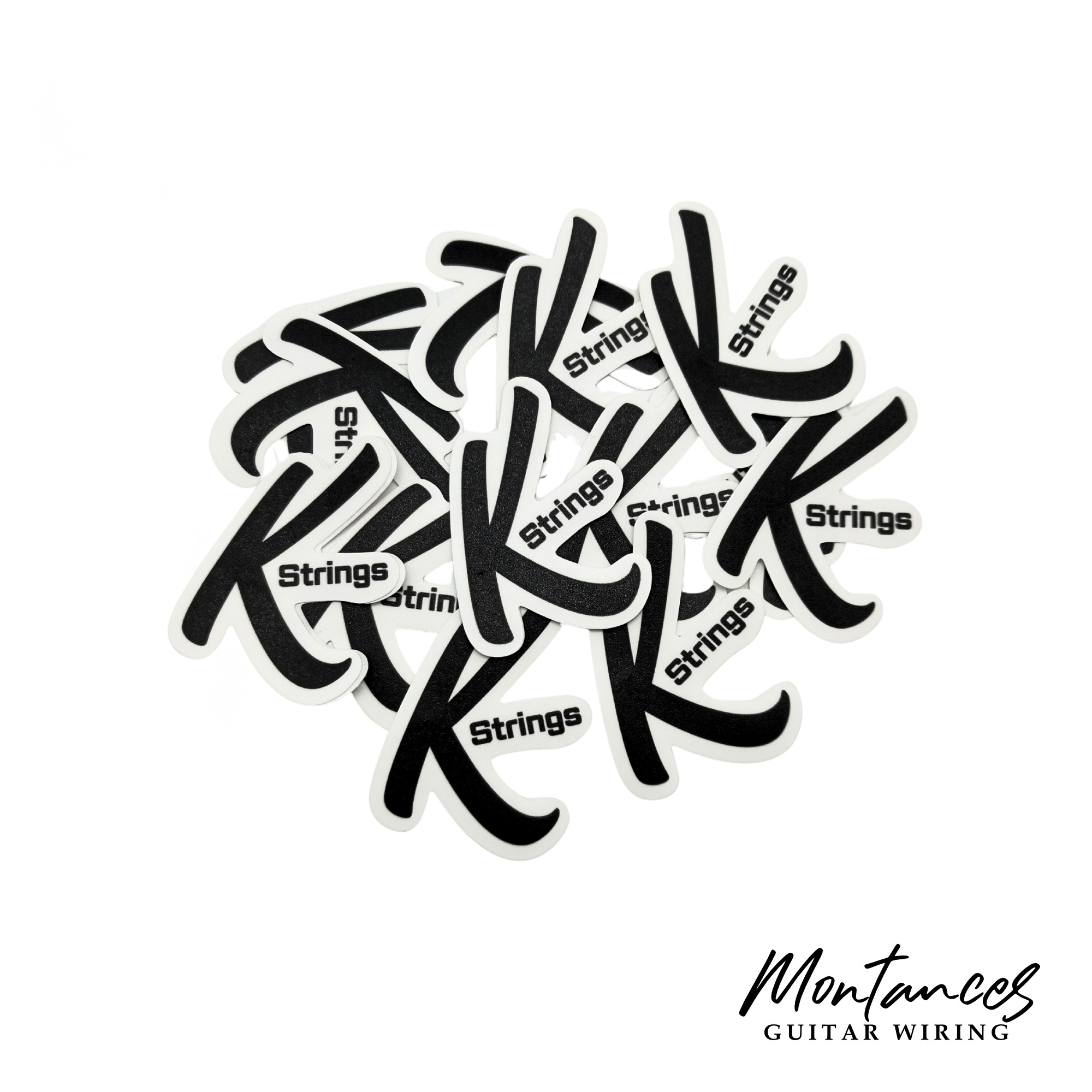K Strings Logo Stickers