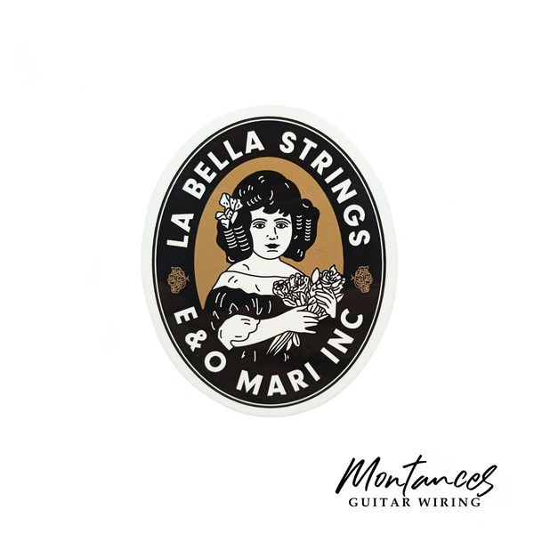 La Bella Strings Logo Stickers (Girl)