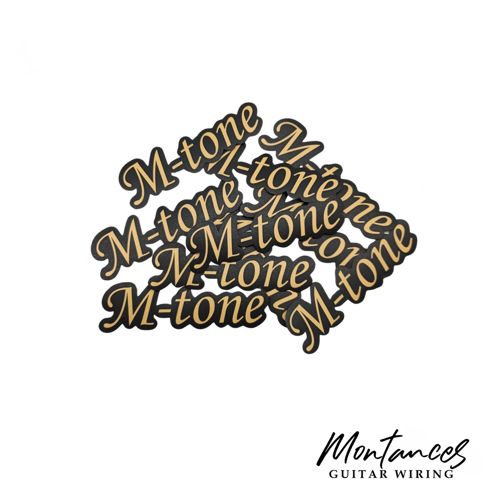 M-tone Logo Stickers