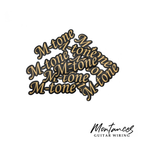 M-tone Logo Stickers