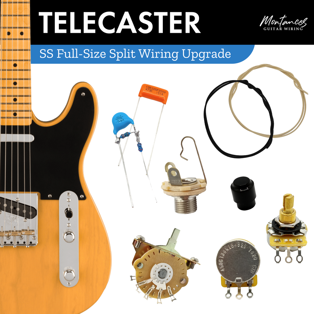 Tele Guitar Wiring Kit SS