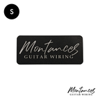 Montances Guitar Wiring Logo Sticker