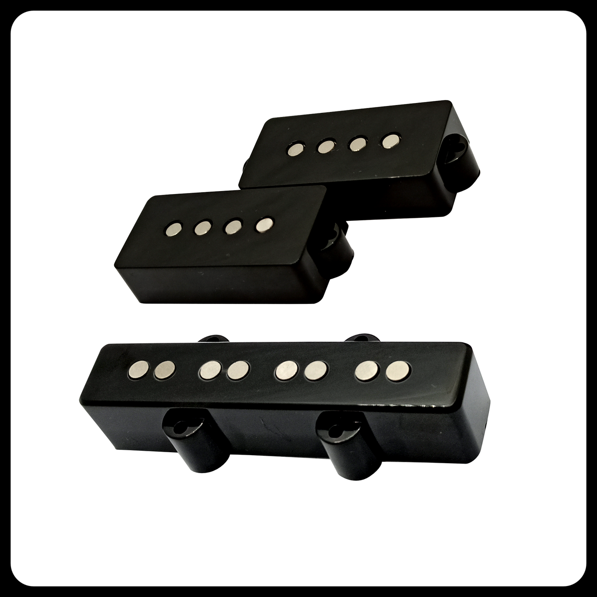 Montances Vintage '70s PJ Bass Pickup Set | Alnico V | 4-String | Authentic Era Growl