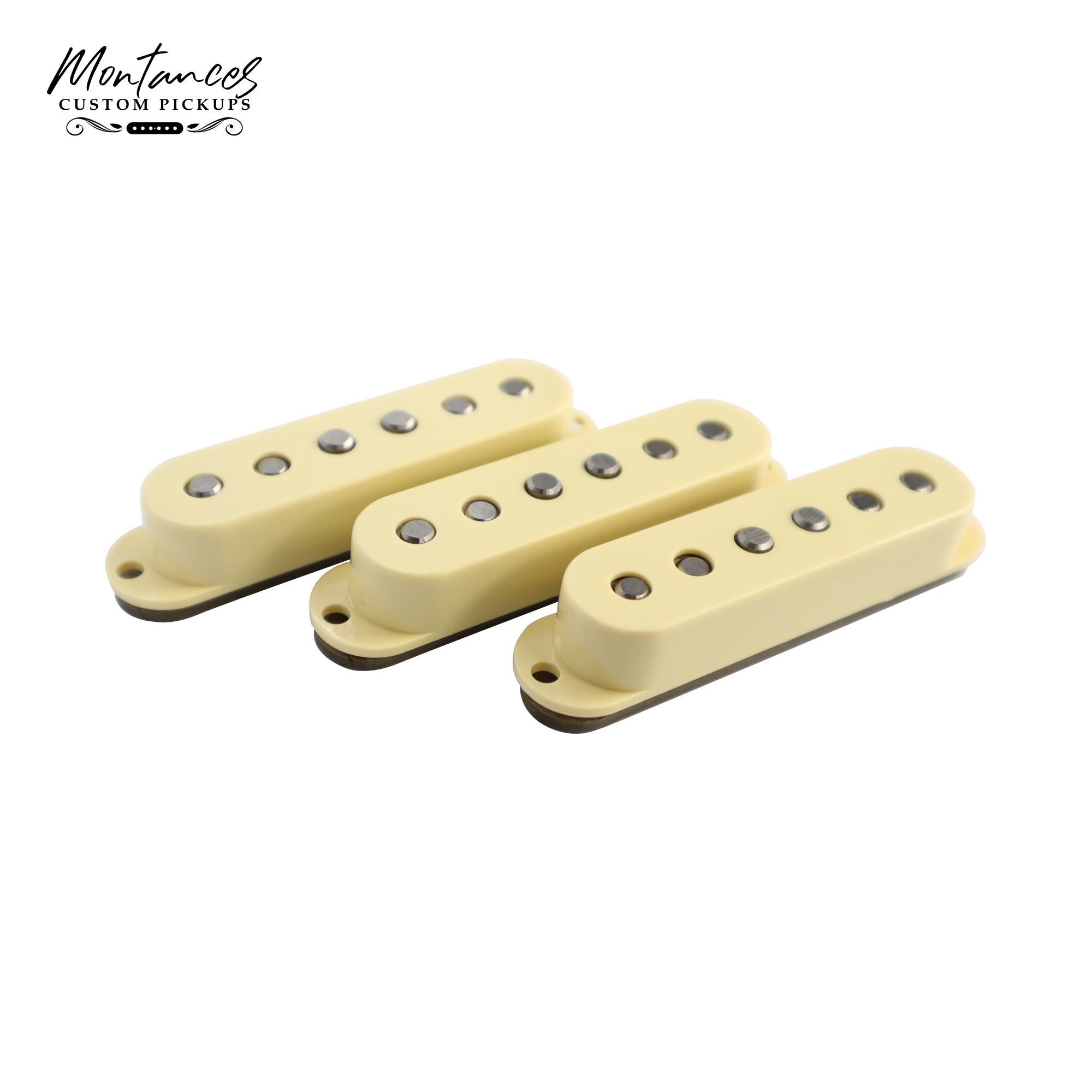 Montances Vintage Tweed Strat SSS Pickup | Alnico II | Calibrated Set | Authentic 50s Chime