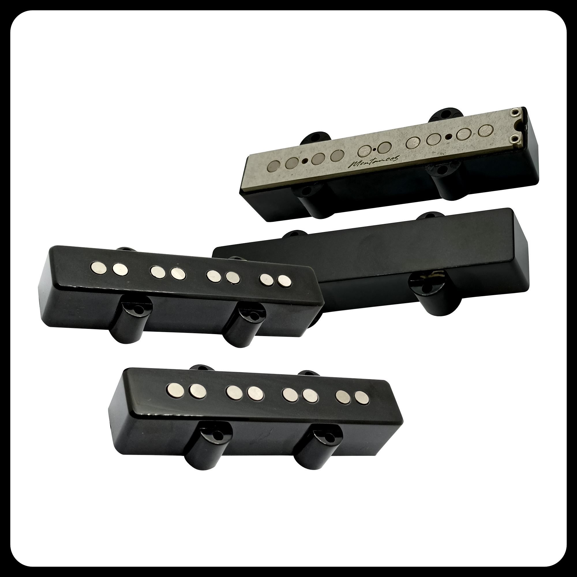 Montances Vintage '70s Jazz Bass Pickup | Alnico V | 4 & 5-String | Authentic Era Growl