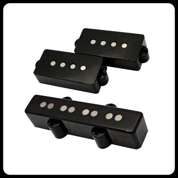 Montances Modern PJ Bass Pickup Set | Alnico V | 4-String | High-Definition Punch