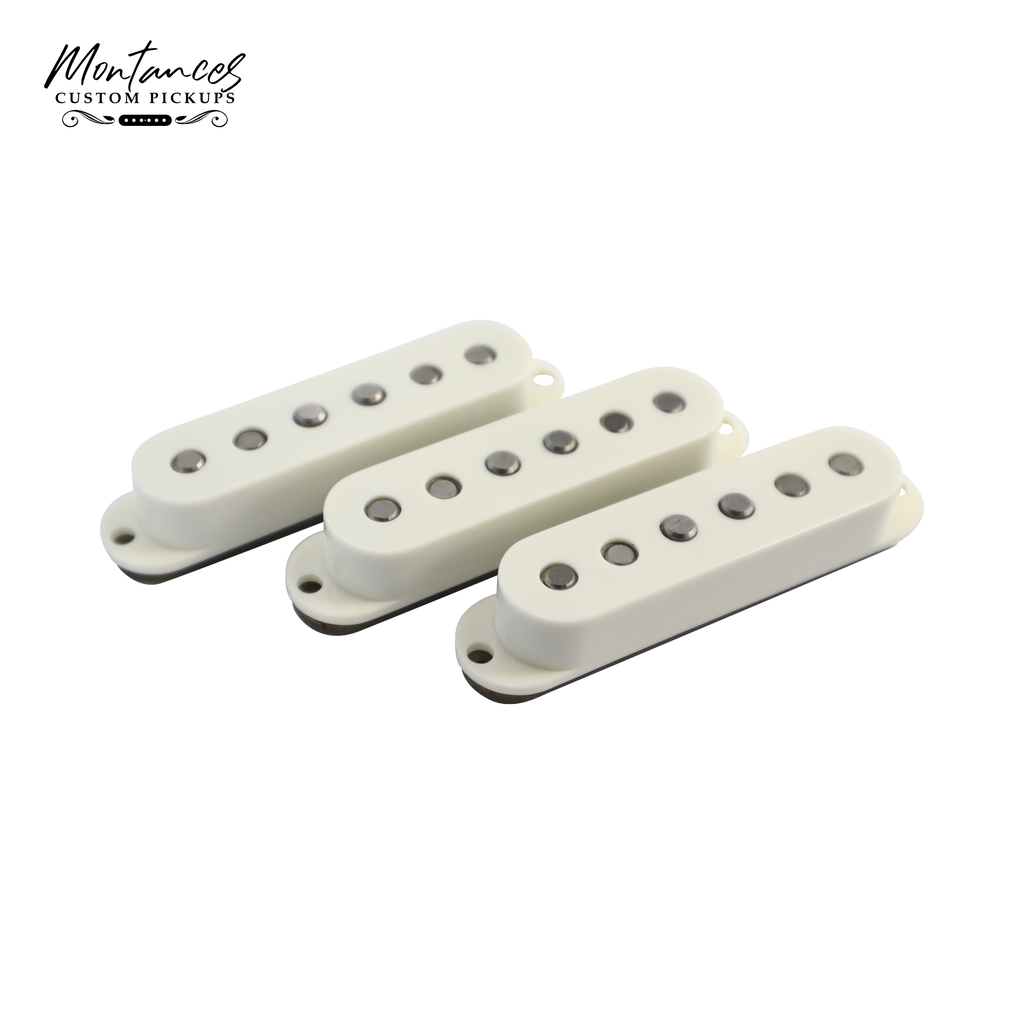 Montances Classic Strat SSS Pickup | Alnico V | Calibrated Set | Crystalline Bell Tone