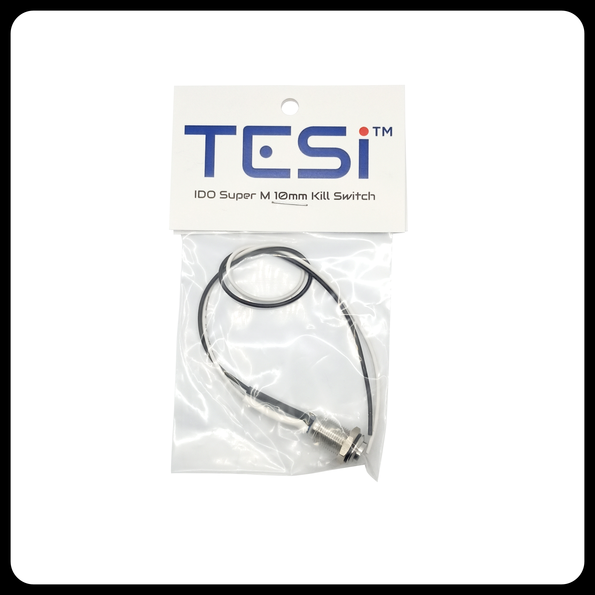 TESI Switch IDO 10mm Guitar Kill Switch Stainless Steel