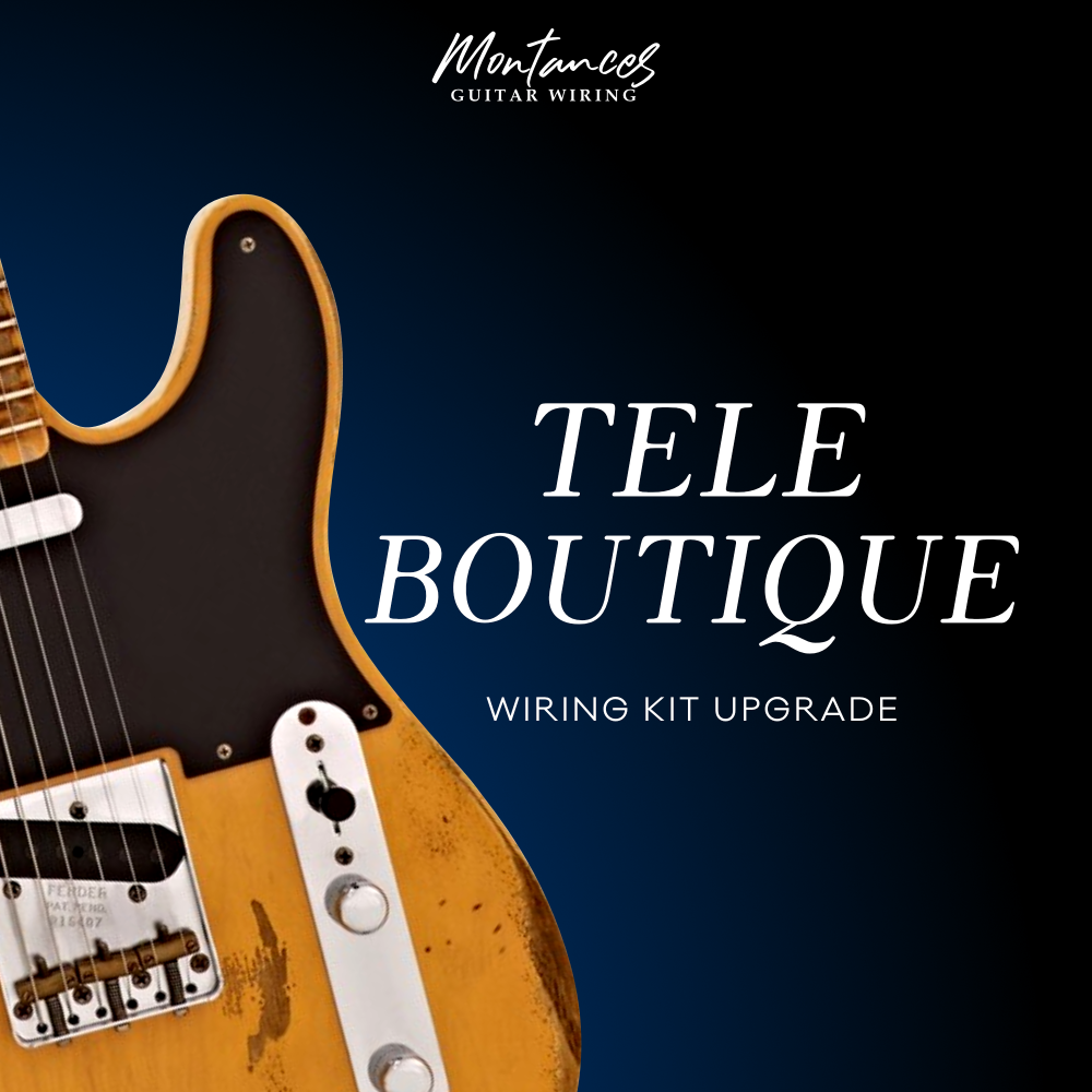 Telecaster Guitar Wiring Kit Boutique Set Montances Guitar Wiring