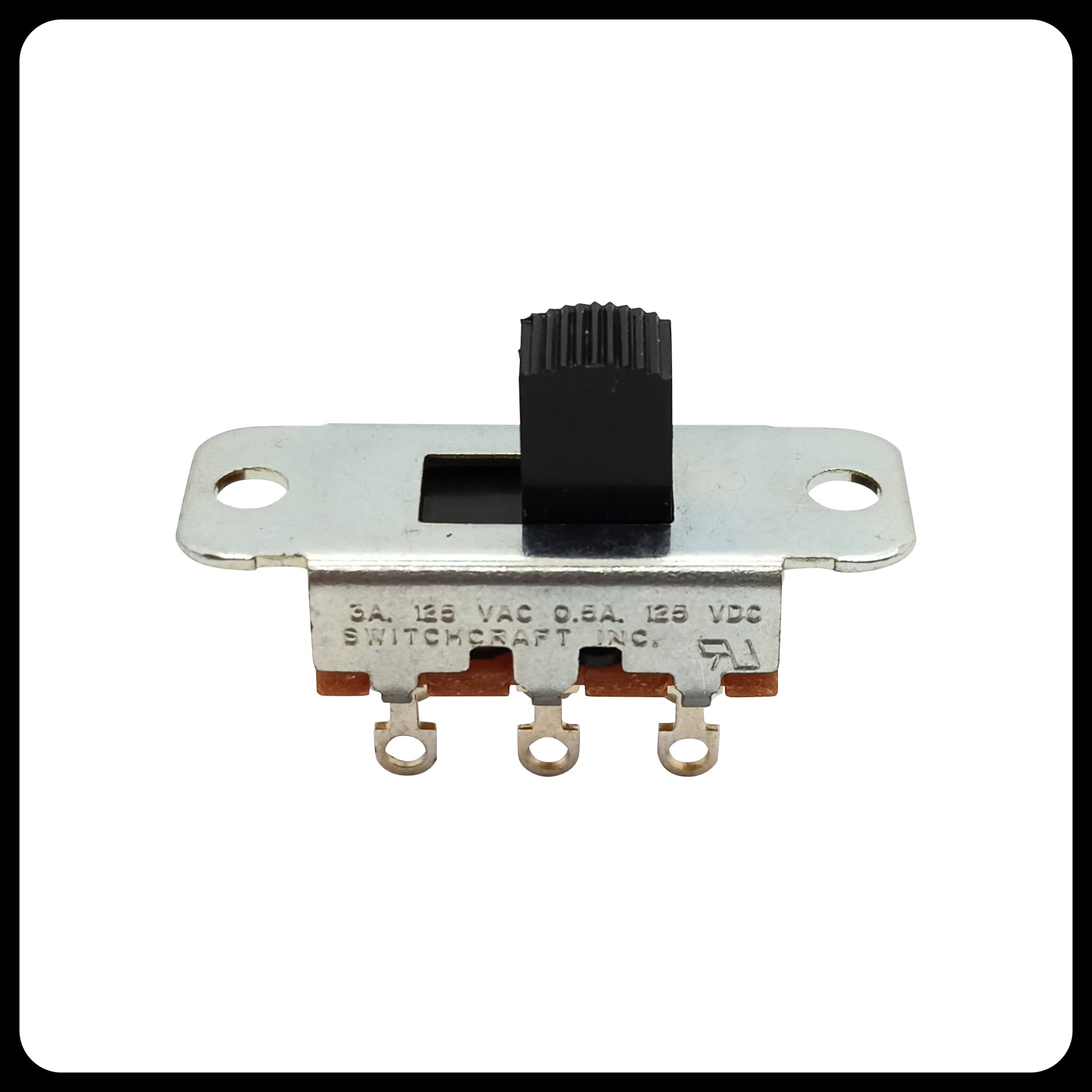 Switchcraft® Slide Switch for Mustang®, Duosonic®, Jazzmaster®, Jaguar® guitars and Brian May Wiring
