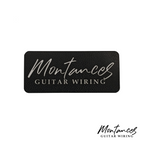 Montances Guitar Wiring Logo Sticker