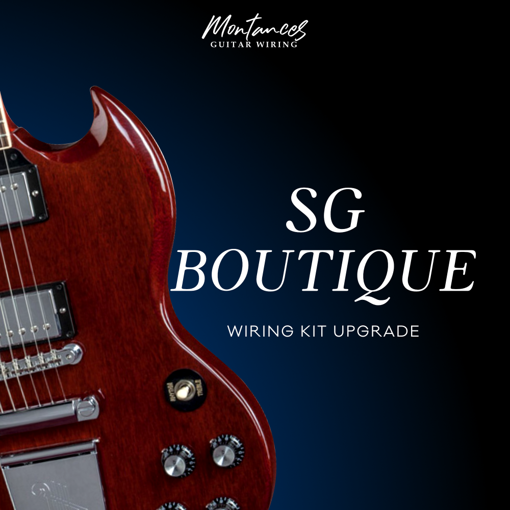 Sg Style Guitar Wiring Kit Boutique Set Montances Guitar Wiring