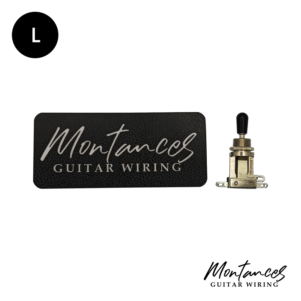 Montances Guitar Wiring Logo Sticker