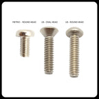 Switch Mounting Screws for Guitar Pickup Selector Switch