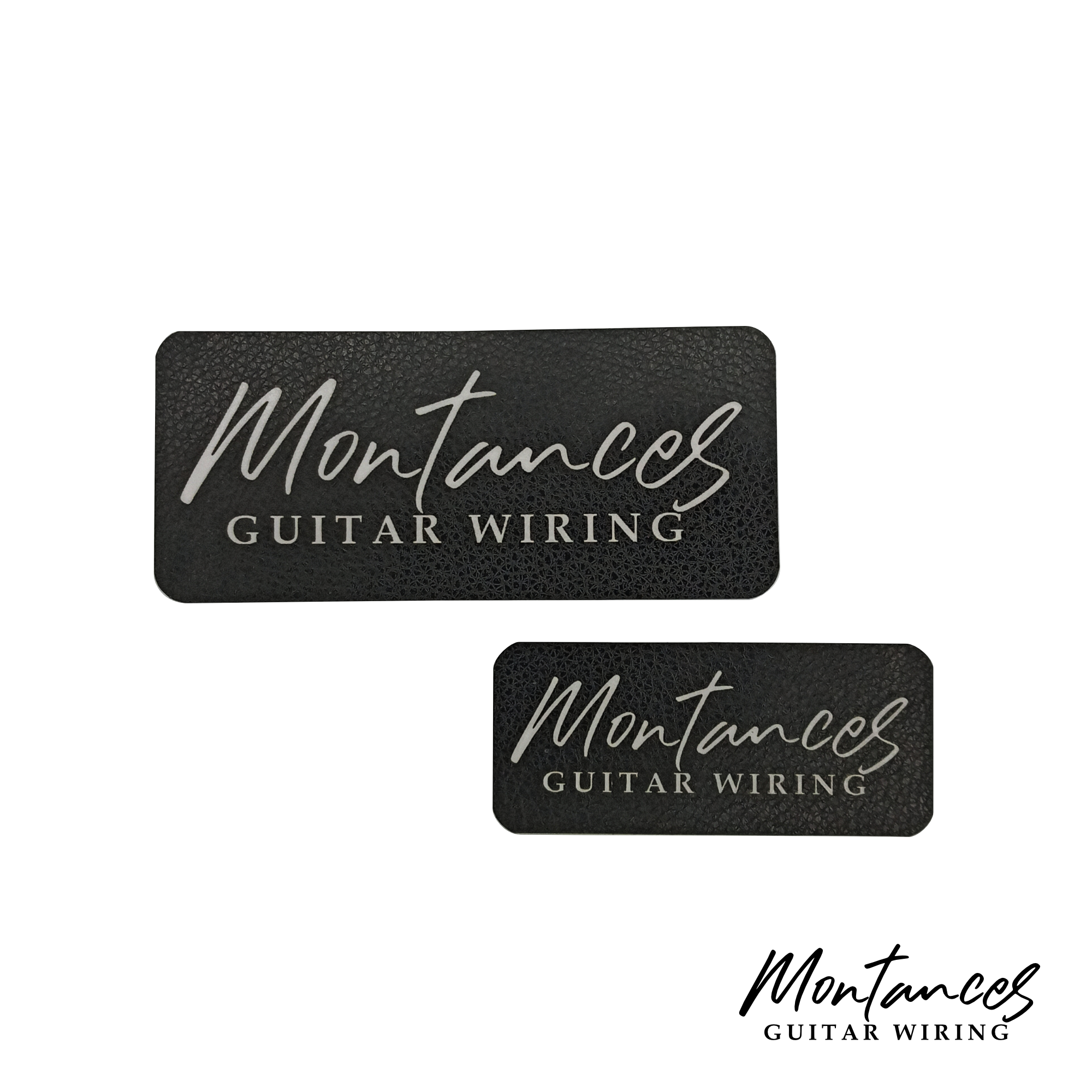 Montances Guitar Wiring Logo Sticker