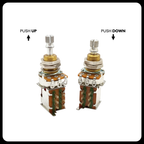 Push Push ⅜” Standard Length Potentiometer Metric