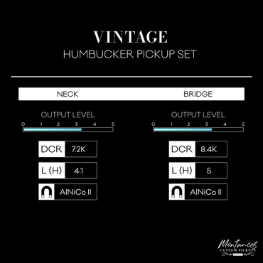 Montances Vintage Humbucker Pickups