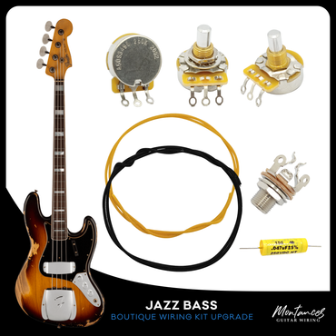 Jazz Bass Wiring Kit Boutique Set