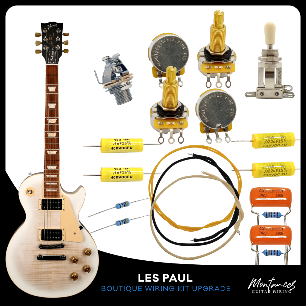 Les Paul Guitar Wiring Kit Boutique Set