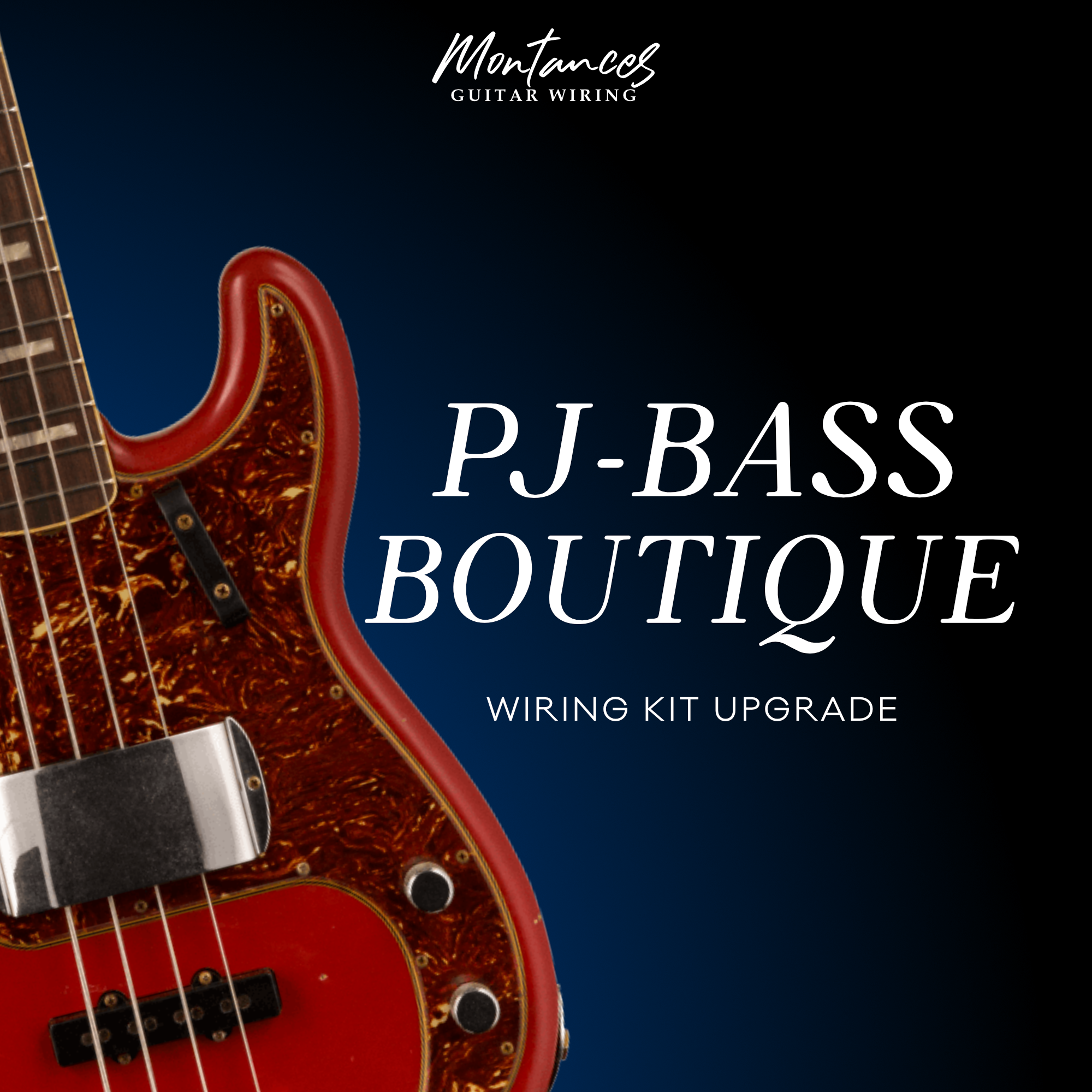 Precision Jazz PJ Bass Wiring Kit Boutique Set