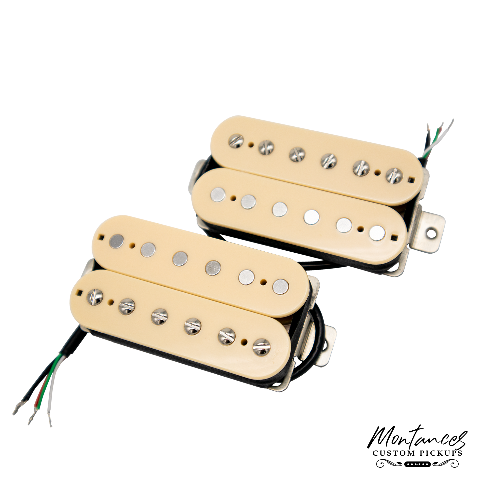 Montances Jazz Rock Humbucker Pickup | Alnico V | Full Set | High-Output Fluid Sustain