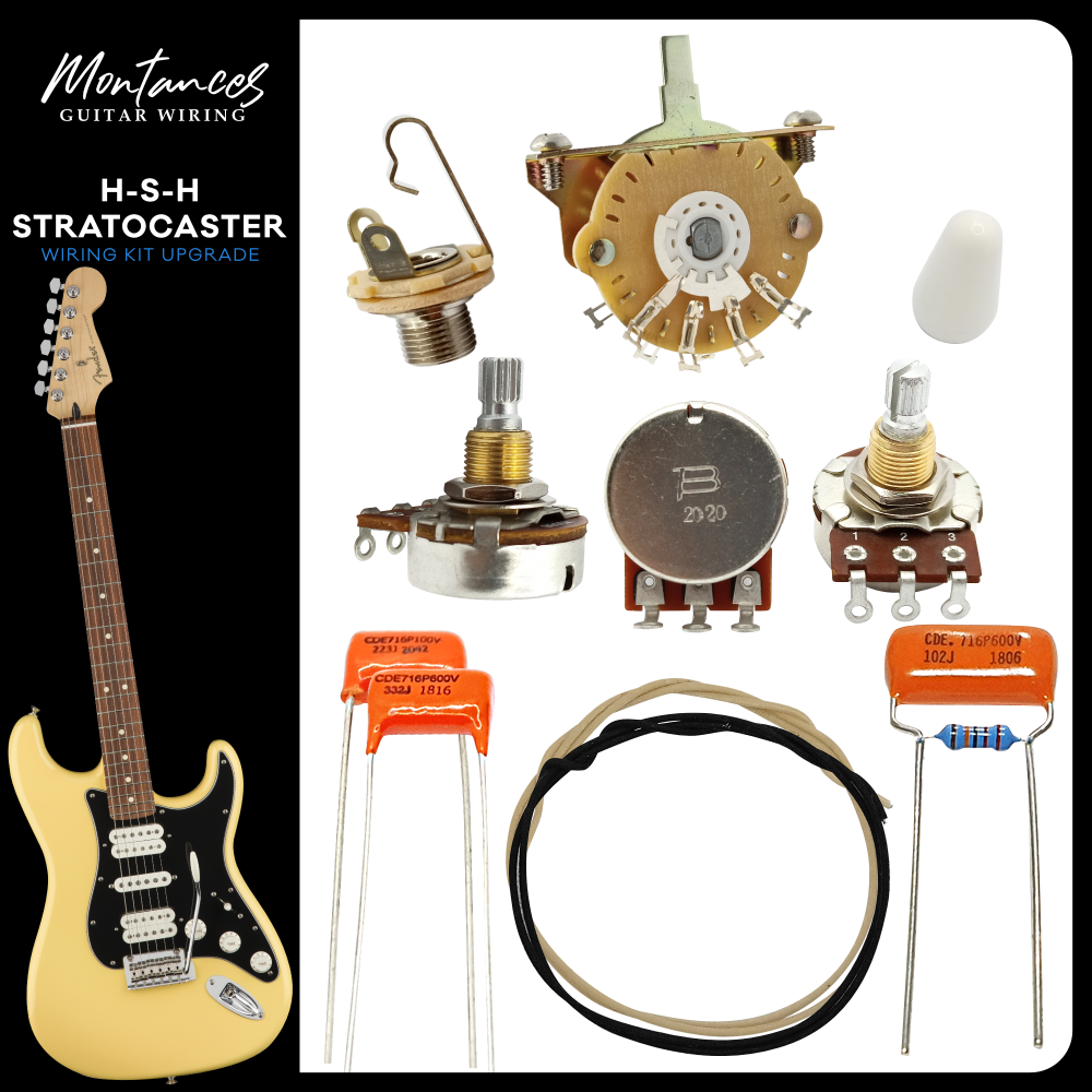 Strat Guitar Wiring Kit HSH US Parts