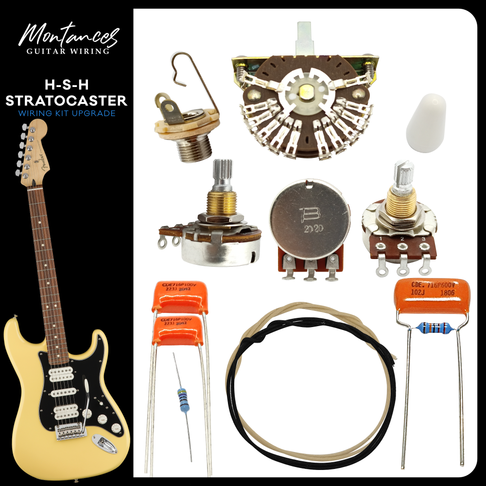 Strat Guitar Wiring Kit HSH US Parts