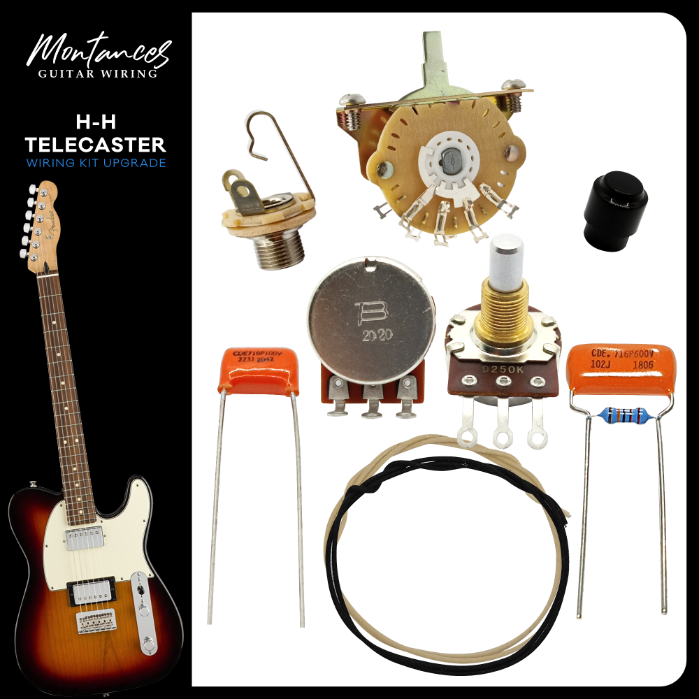 Tele Guitar Wiring Kit HH