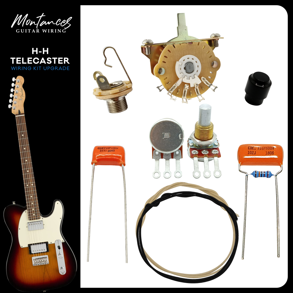 Tele Guitar Wiring Kit HH