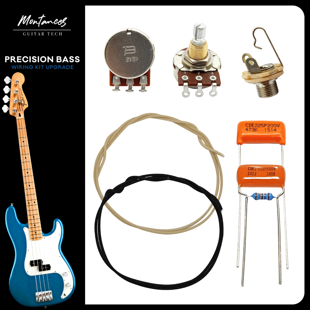 Precision Bass Wiring Kit | Montances Guitar Wiring