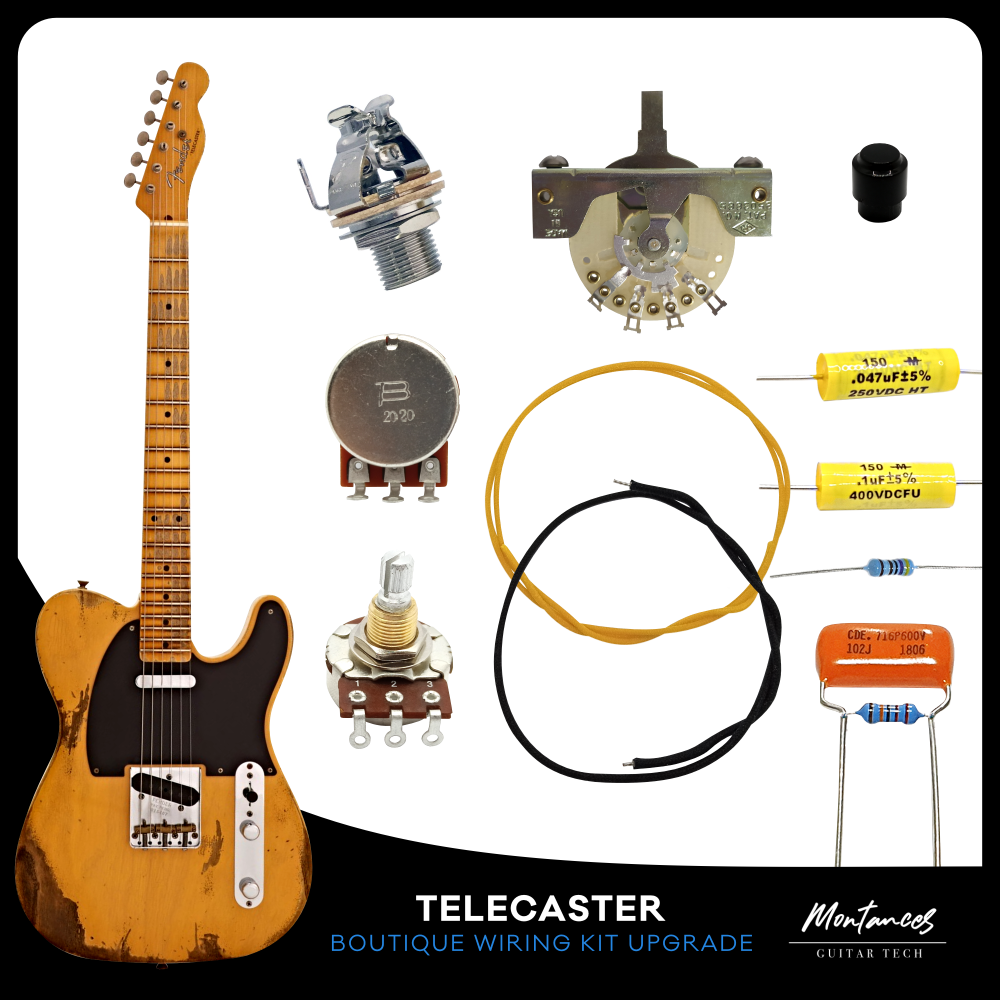 Telecaster Guitar Wiring Kit Boutique Set