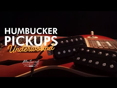 Montances Underwound Humbucker Pickup | Alnico IV/VIII | Full Set | Clear Chimey Articulation