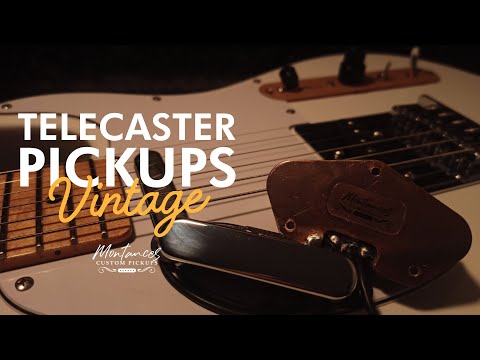 Montances Vintage ’52 Telecaster Pickup | Alnico II | Full Set | Sweet Articulate Twang