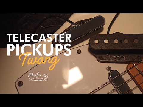 Montances Twang Special Telecaster Pickup | Alnico V | Full Set | Broadcaster-Style Bite